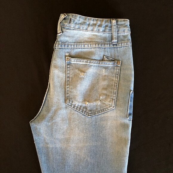 ❌ Reserved for @isabelle_p ❌ Free People Festy Super Flare Patchwork Jeans Sz 28 - Picture 8 of 16